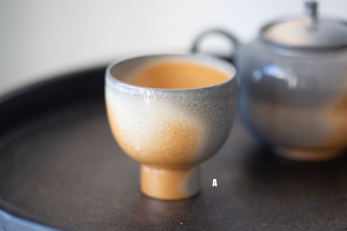 Stratus Soda Ash Wood Fired Teacup - Image 3