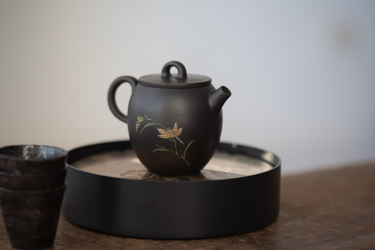 natural habitat jianzhui zitao teapot dragonfly 2 | BITTERLEAF TEAS