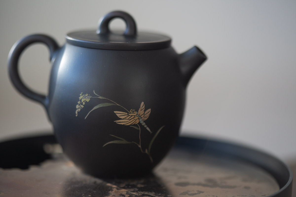 natural habitat jianzhui zitao teapot dragonfly 4 | BITTERLEAF TEAS