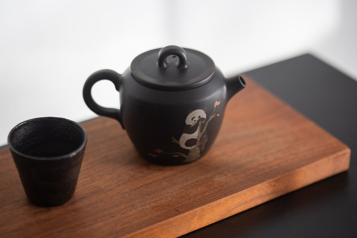 natural habitat jianzhui zitao teapot panda ii 2 | BITTERLEAF TEAS