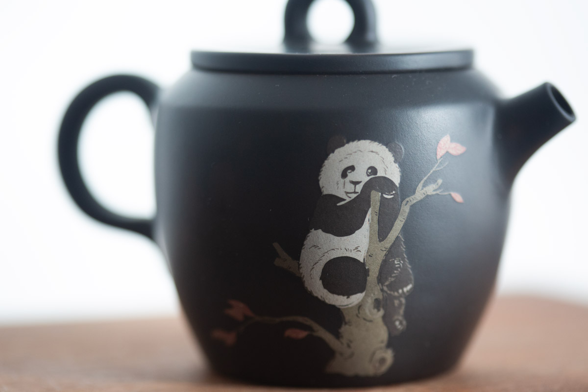 natural habitat jianzhui zitao teapot panda ii 6 | BITTERLEAF TEAS