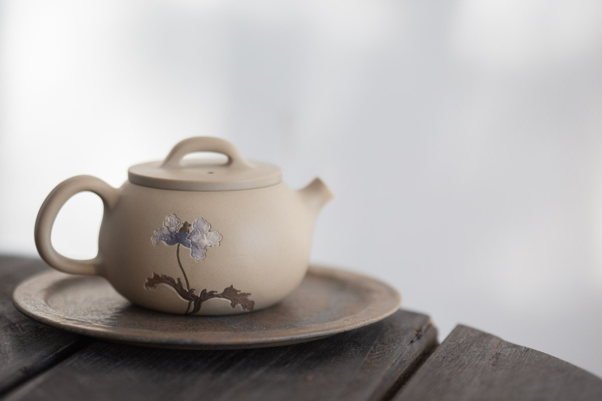 natural habitat jianzhui zitao teapot violet 1 | BITTERLEAF TEAS