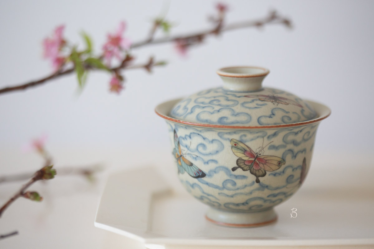 printemps gaiwan butterfly 5 | BITTERLEAF TEAS