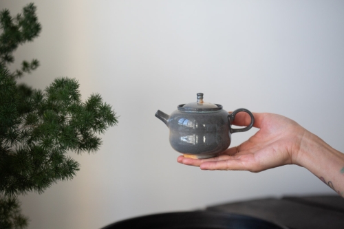 Stratus Soda Ash Wood Fired Teapot I - Image 14