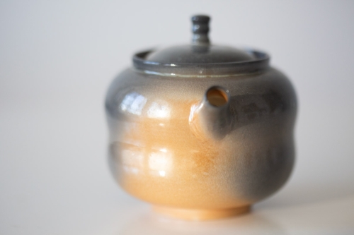 Stratus Soda Ash Wood Fired Teapot I - Image 15