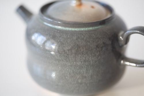 Stratus Soda Ash Wood Fired Teapot I - Image 10