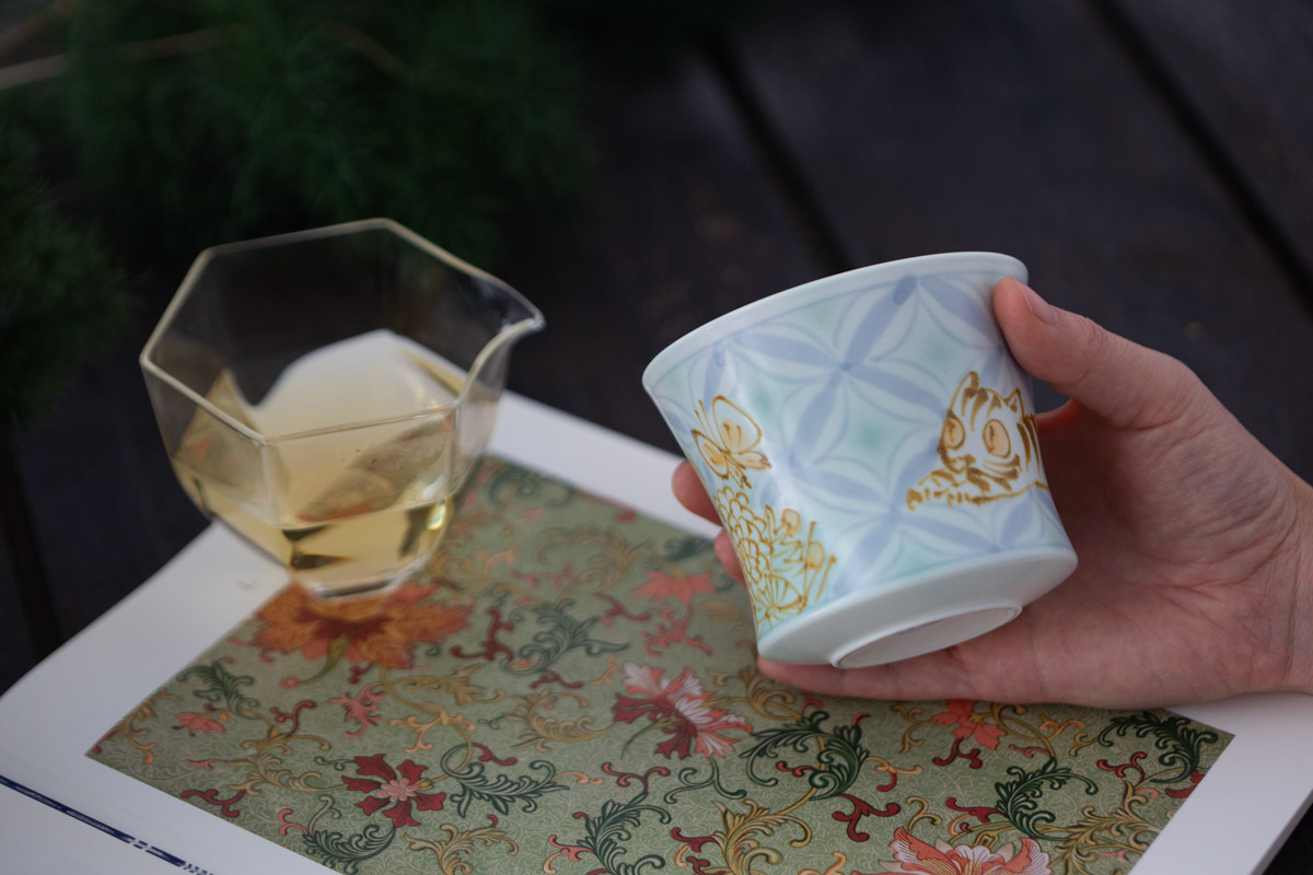 the great tale hand warmer mug slim 9 | BITTERLEAF TEAS