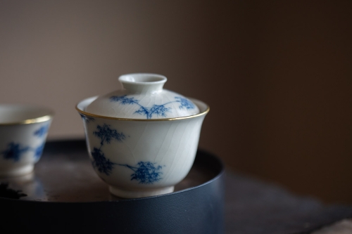 Alchemy Gaiwan - Brass - Bamboo & Pine - Image 5