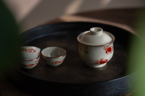 Alchemy Gaiwan - Copper - Crab - Image 8