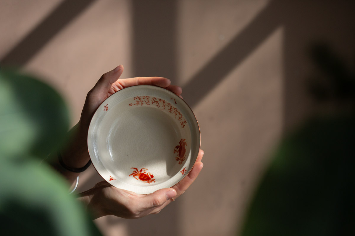 alchemy tea tray copper crab 4 | BITTERLEAF TEAS