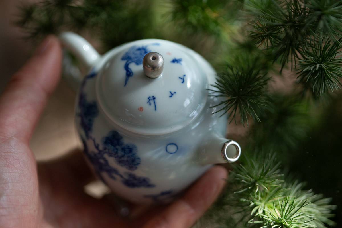 alchemy teapot silver pine 10 | BITTERLEAF TEAS