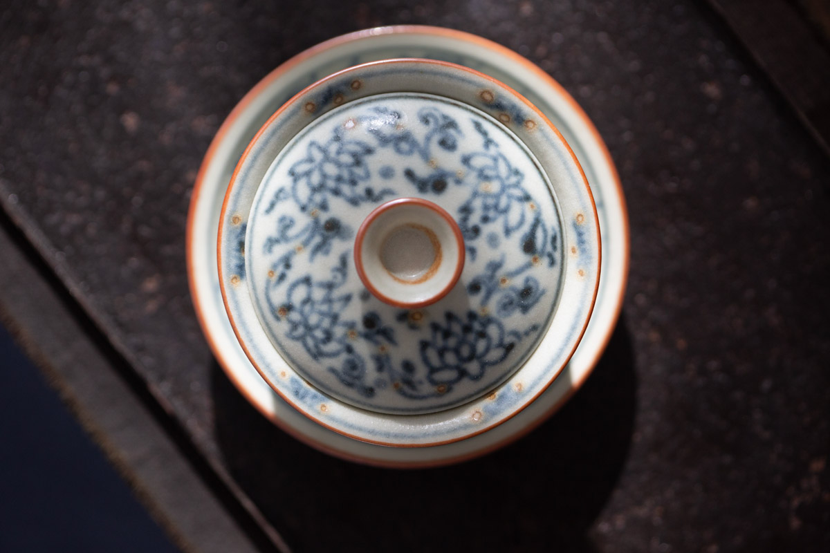 dream garden sancai gaiwan 2 | BITTERLEAF TEAS