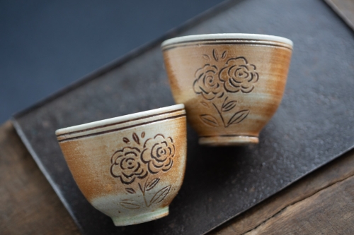 Mademoiselle Wood Fired Teacup - Image 8