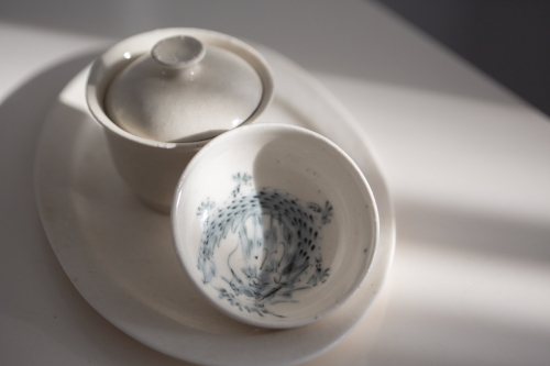 Mischief Ink Qinghua Teacup - Image 3