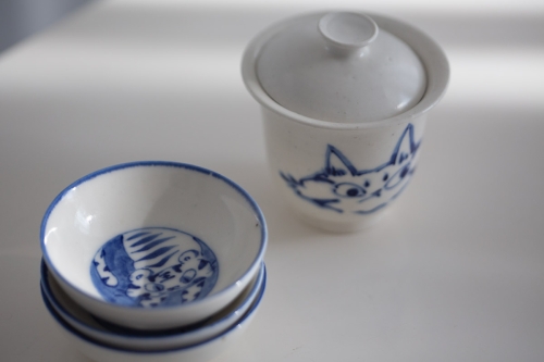 Mischief Qinghua Teacup - Image 3