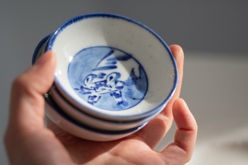 Mischief Qinghua Teacup - Image 5