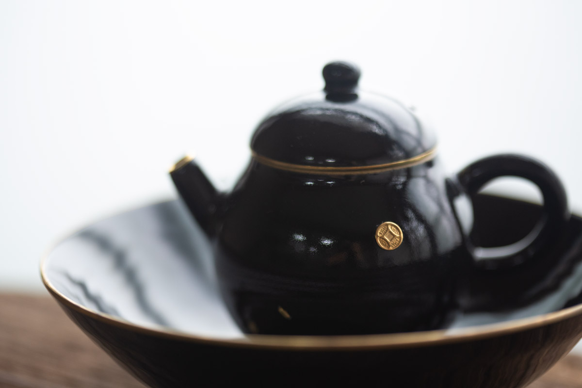 alchemy teapot black gold coin 1 | BITTERLEAF TEAS