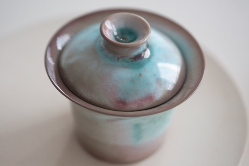 Chameleon Soda Ash Wood Fired Gaiwan I - Image 3