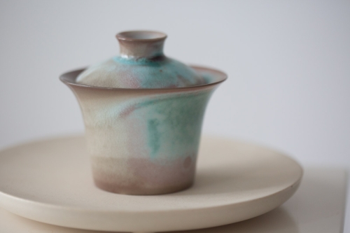 Chameleon Soda Ash Wood Fired Gaiwan I - Image 2