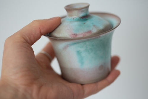 Chameleon Soda Ash Wood Fired Gaiwan I - Image 12