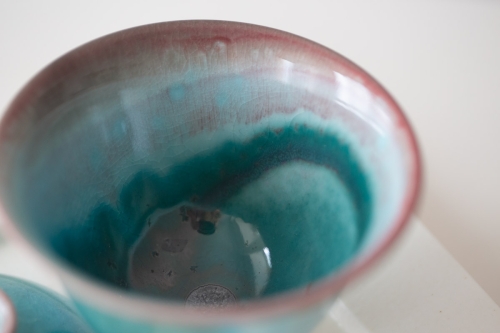 Chameleon Soda Ash Wood Fired Gaiwan II - Image 7