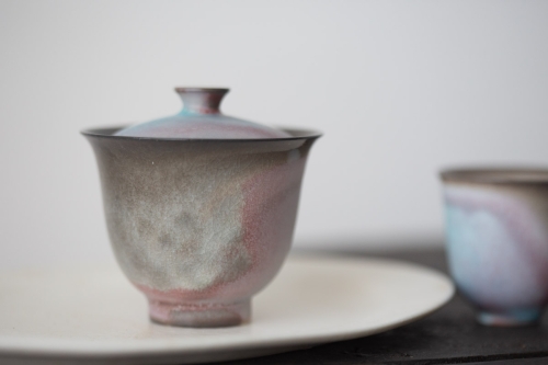 Chameleon Soda Ash Wood Fired Mini Gaiwan I - Image 3