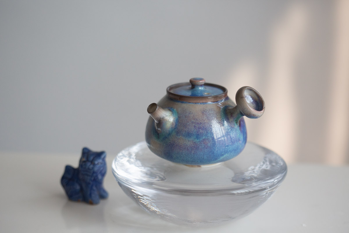 chameleon soda ash wood fired teapot v 3 25 12 | BITTERLEAF TEAS