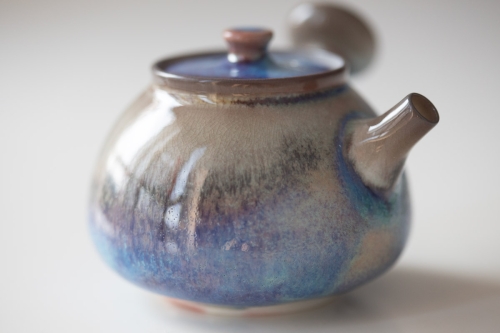 Chameleon Soda Ash Wood Fired Teapot V - Image 8