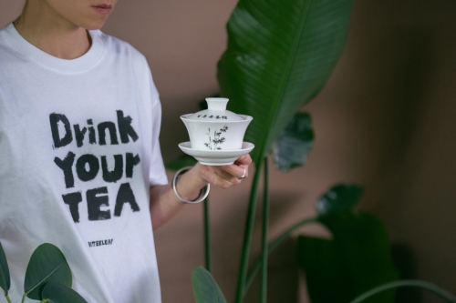 Bitterleaf Teawear: Daily Reminder Tea Shirt - Image 1