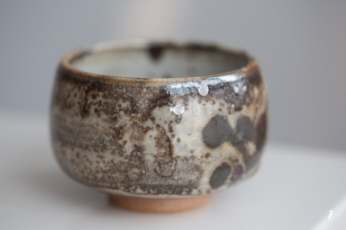 shino glaze teacup earth 3 | BITTERLEAF TEAS