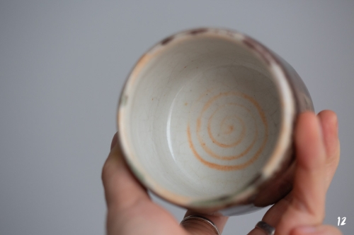 Shino Glaze Teacup - Fire - Image 11