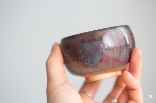 Shino Glaze Teacup - Fire - Image 14