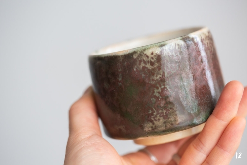 Shino Glaze Teacup - Fire - Image 10