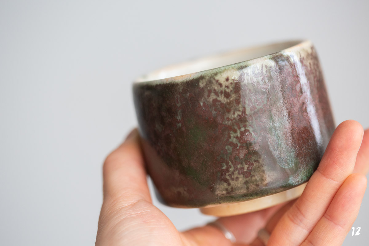 shino glaze teacup fire 9 | BITTERLEAF TEAS