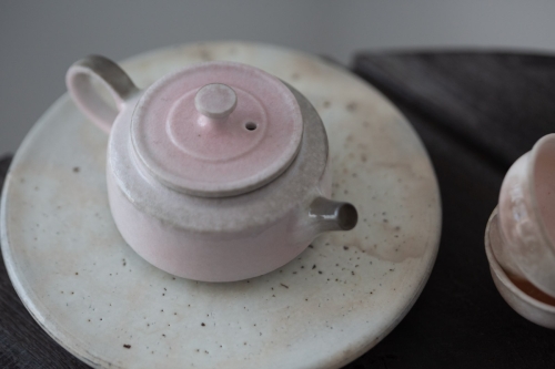 Stratus Soda Ash Wood Fired Teapot I - Image 3