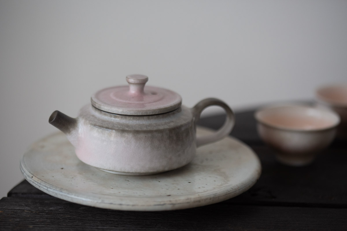 stratus soda ash wood fired teapot i 3 25 3 | BITTERLEAF TEAS