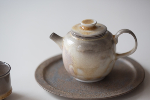 Stratus Soda Ash Wood Fired Teapot II - Image 4